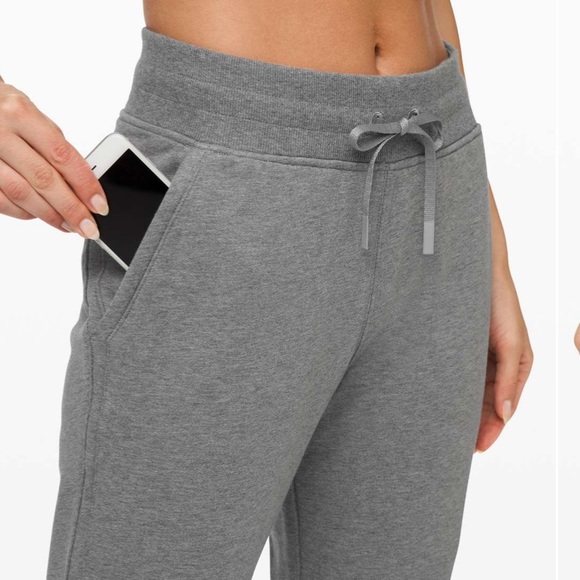 Lululemon Warm Down Jogger II Heathered Core Medium Grey - Picture 3 of 15